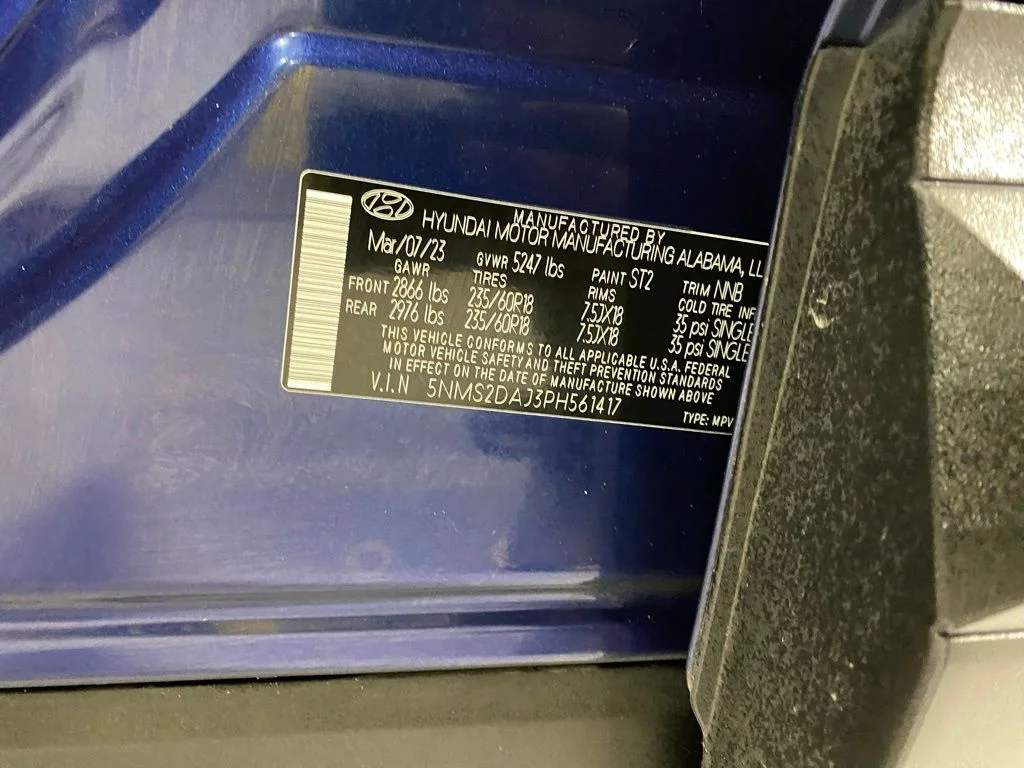 Used 2023 Blue Hyundai SEL image 35