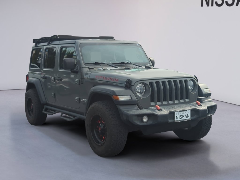 Used 2019 Gray Jeep Unlimited Sport S image 9