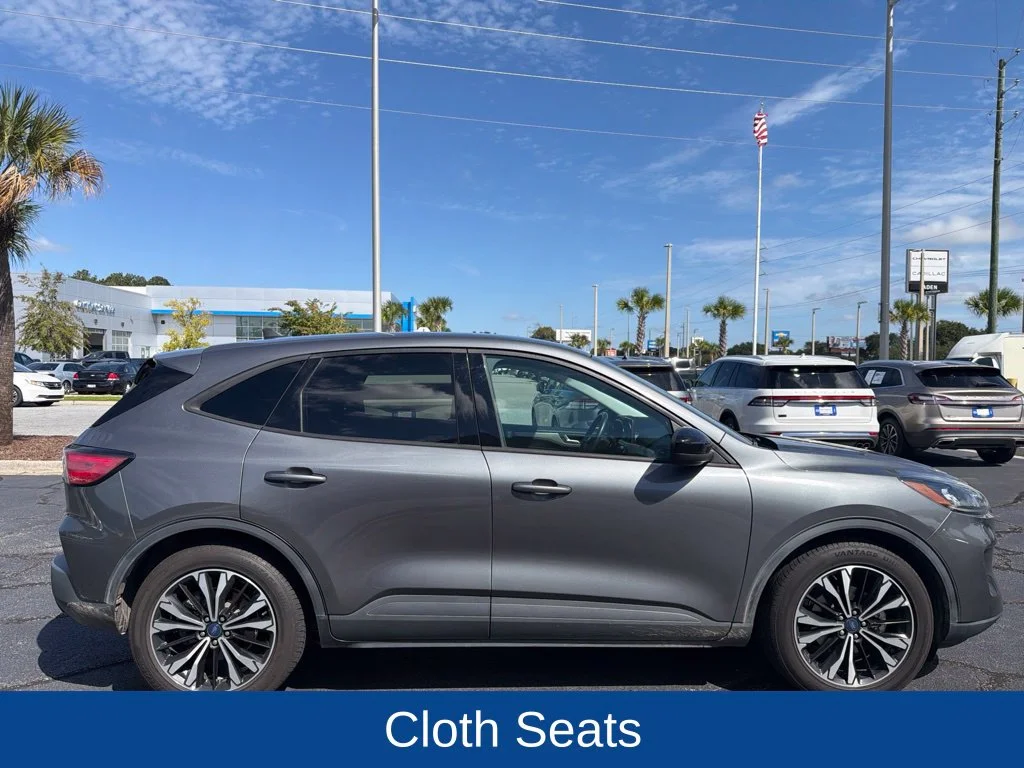 Used 2021 Gray Ford SE Hybrid image 2