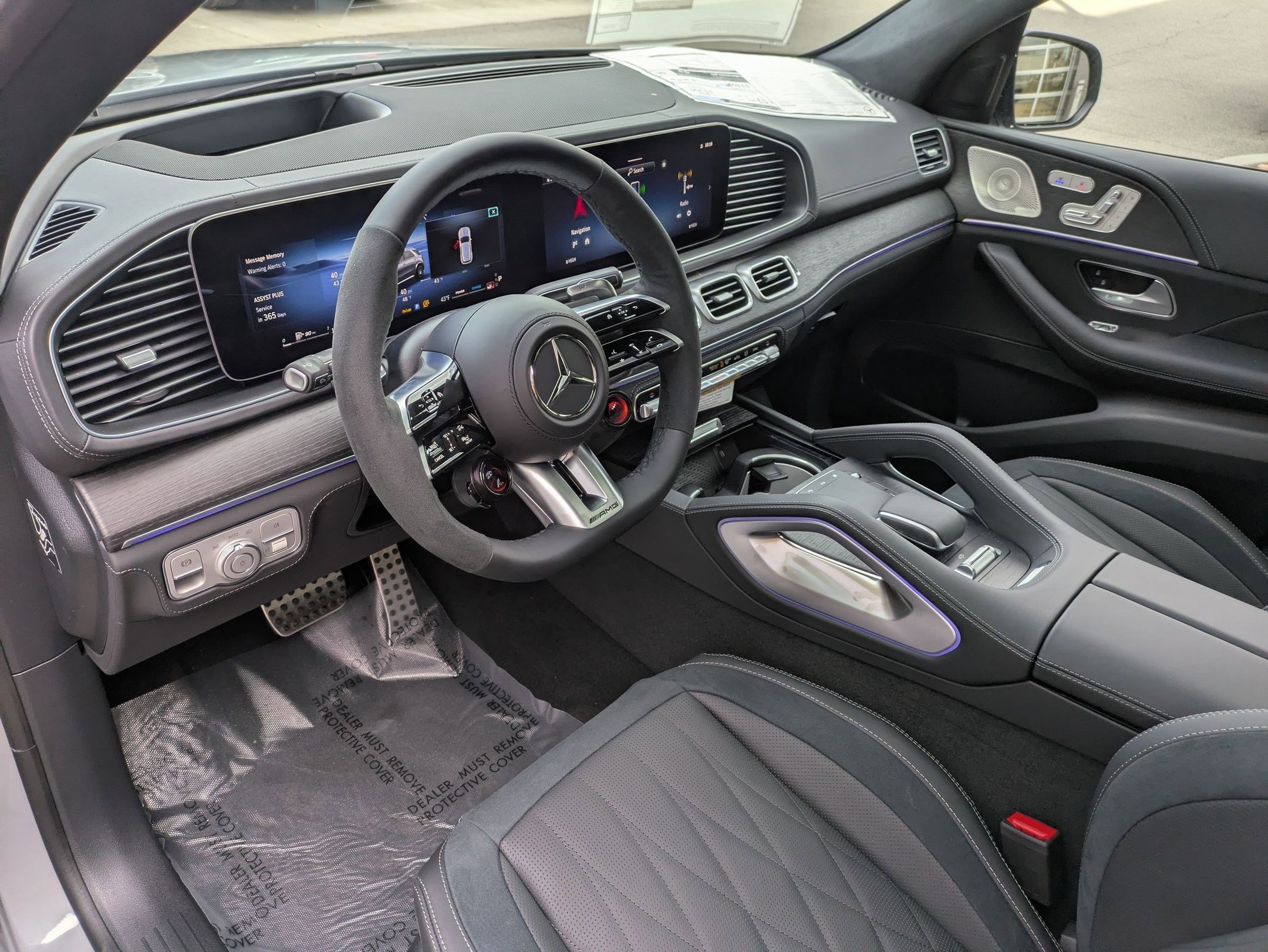 New 2026 MANUFAKTUR Alpine Grey Mercedes-Benz AMG® GLE 63 S image 12