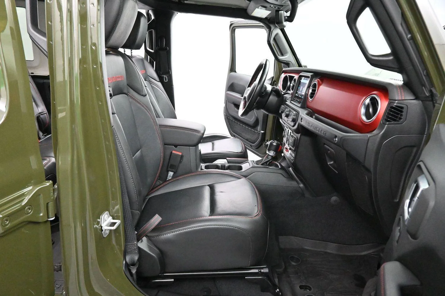 Used 2021 Sarge Green Clearcoat Jeep Unlimited Rubicon image 29