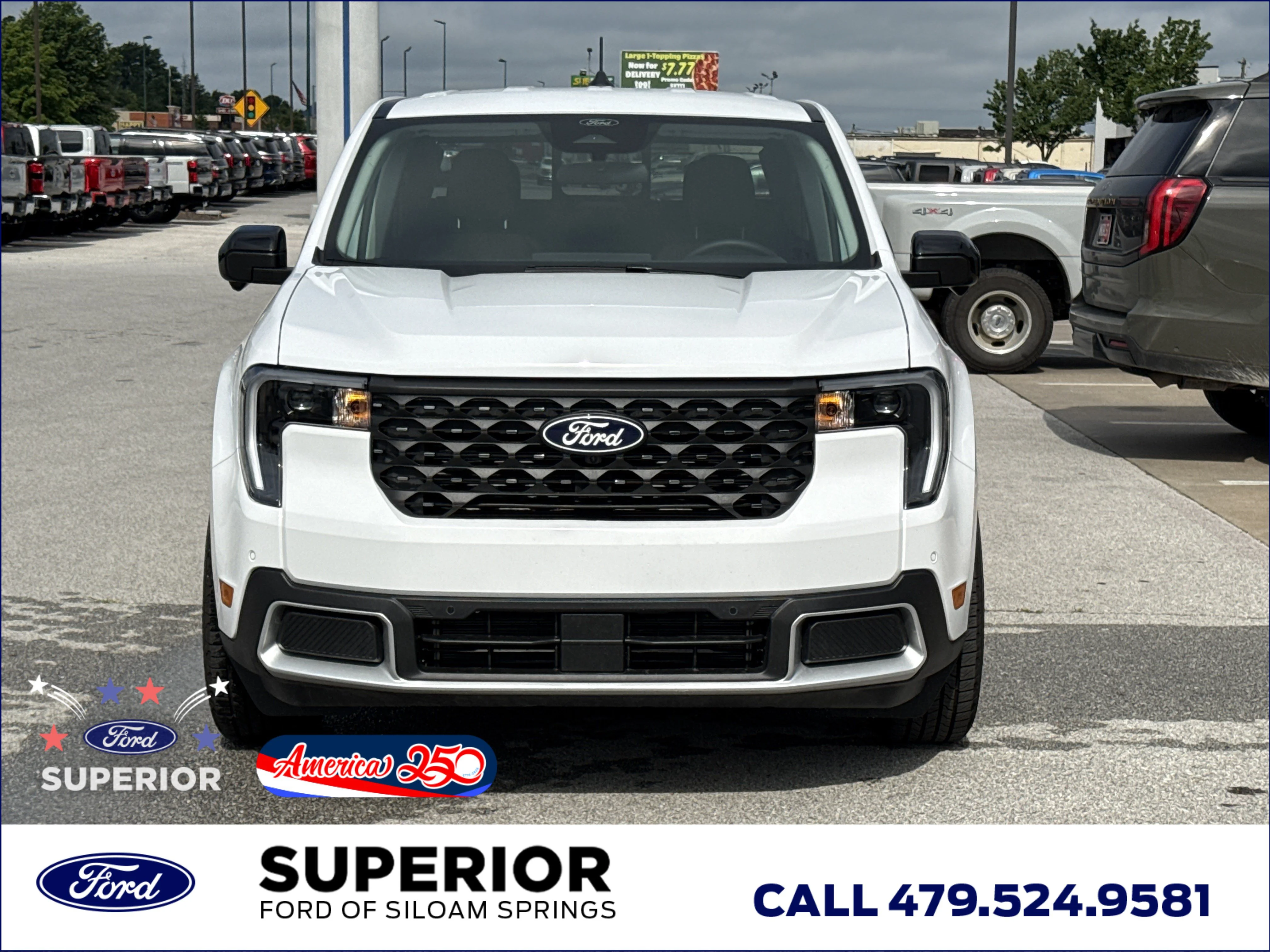 New 2026 Oxford White Ford Lariat AWD image 14