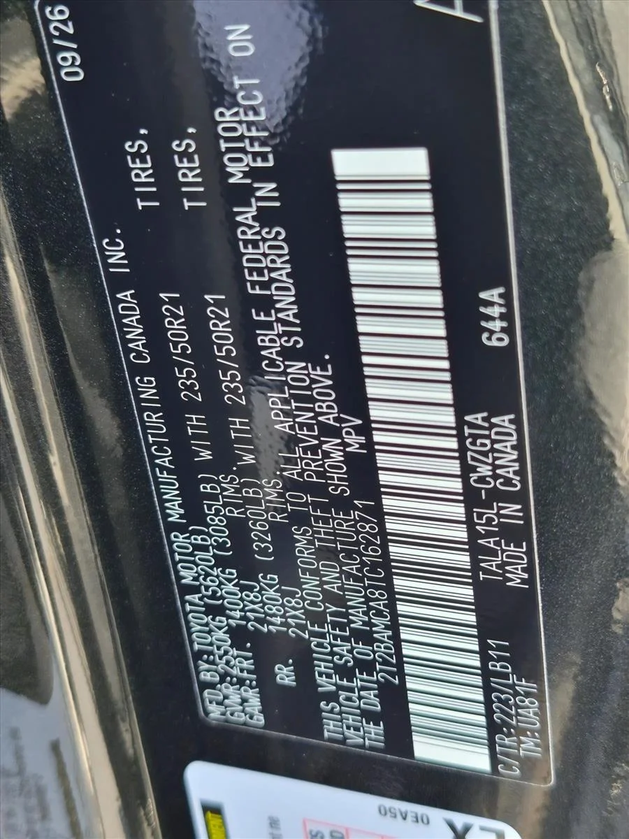 New 2026 Caviar Lexus  350 PREMIUM+ AWD image 17