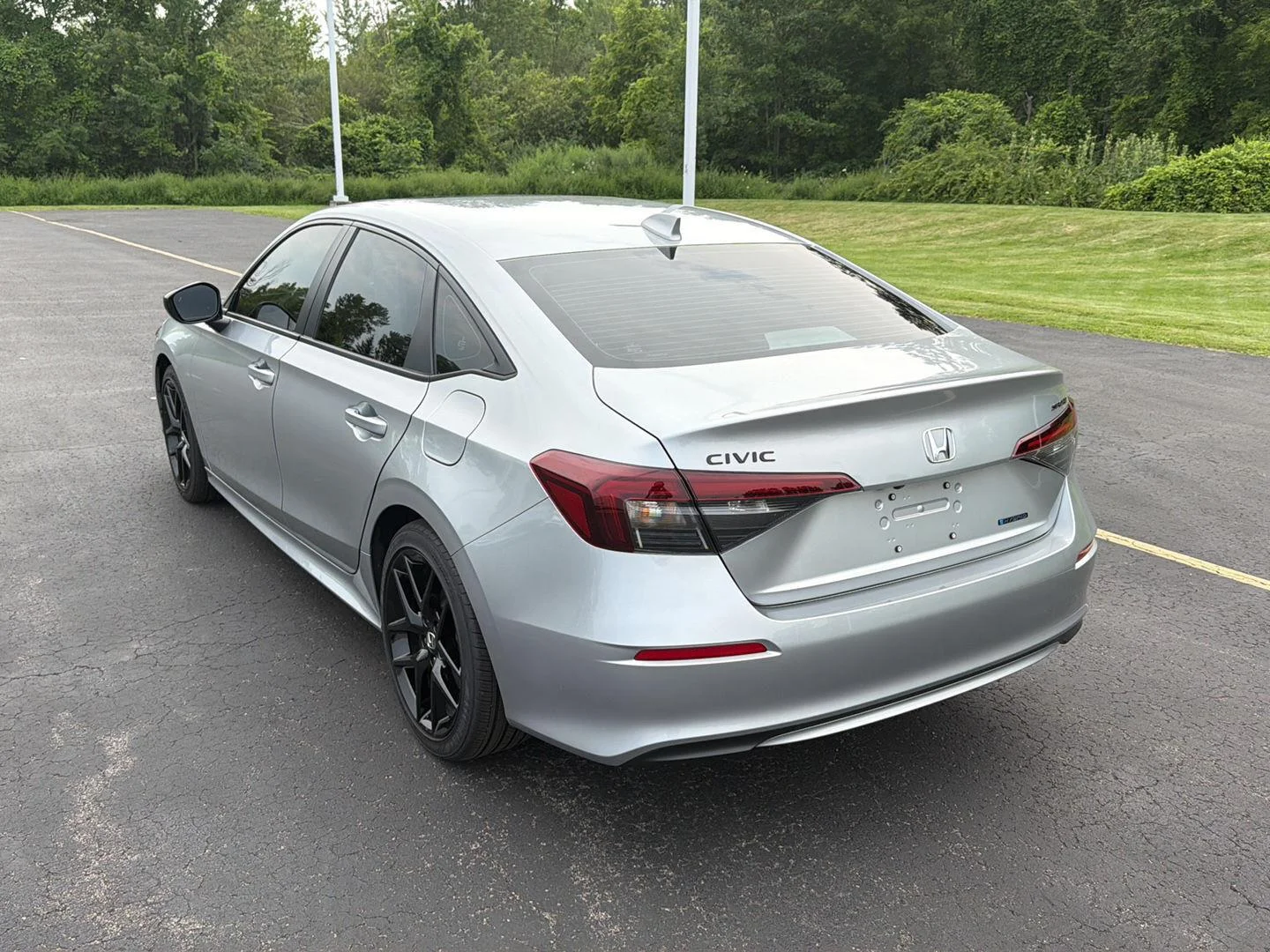 Used 2026 Solar Silver Metallic Honda Sport image 7