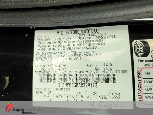 Used 2010 Black Ford SEL image 47