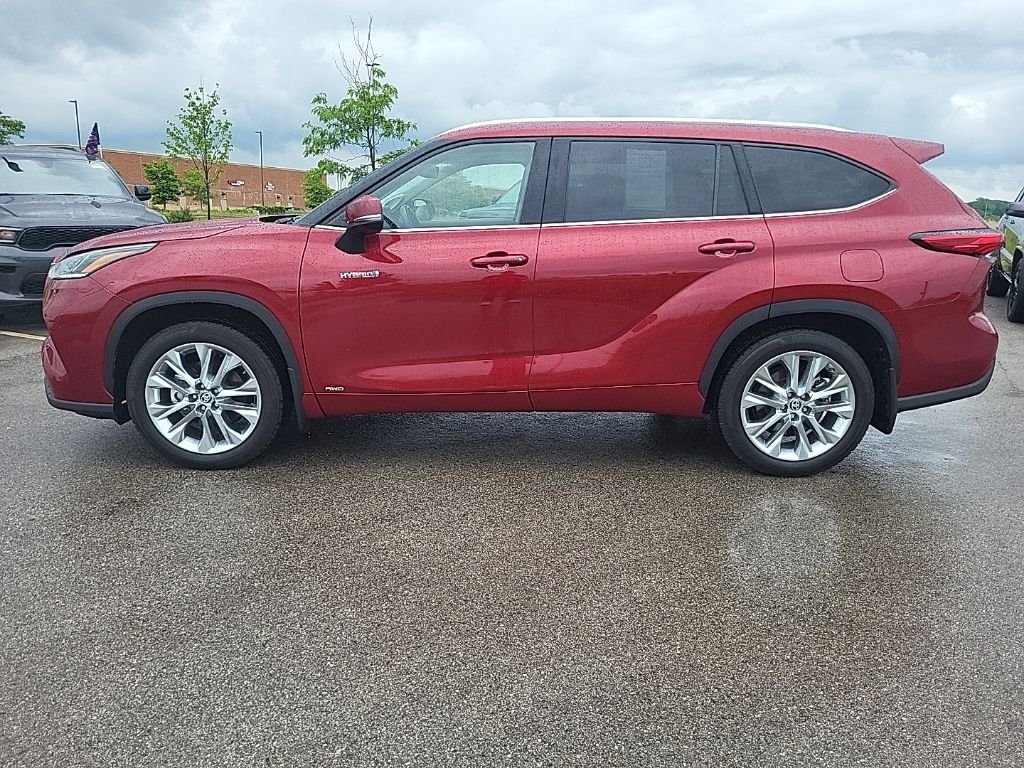 Used 2021 Red Toyota Limited image 2