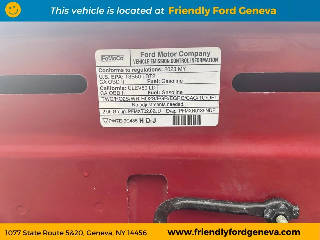Used 2023 Red Ford SEL image 36