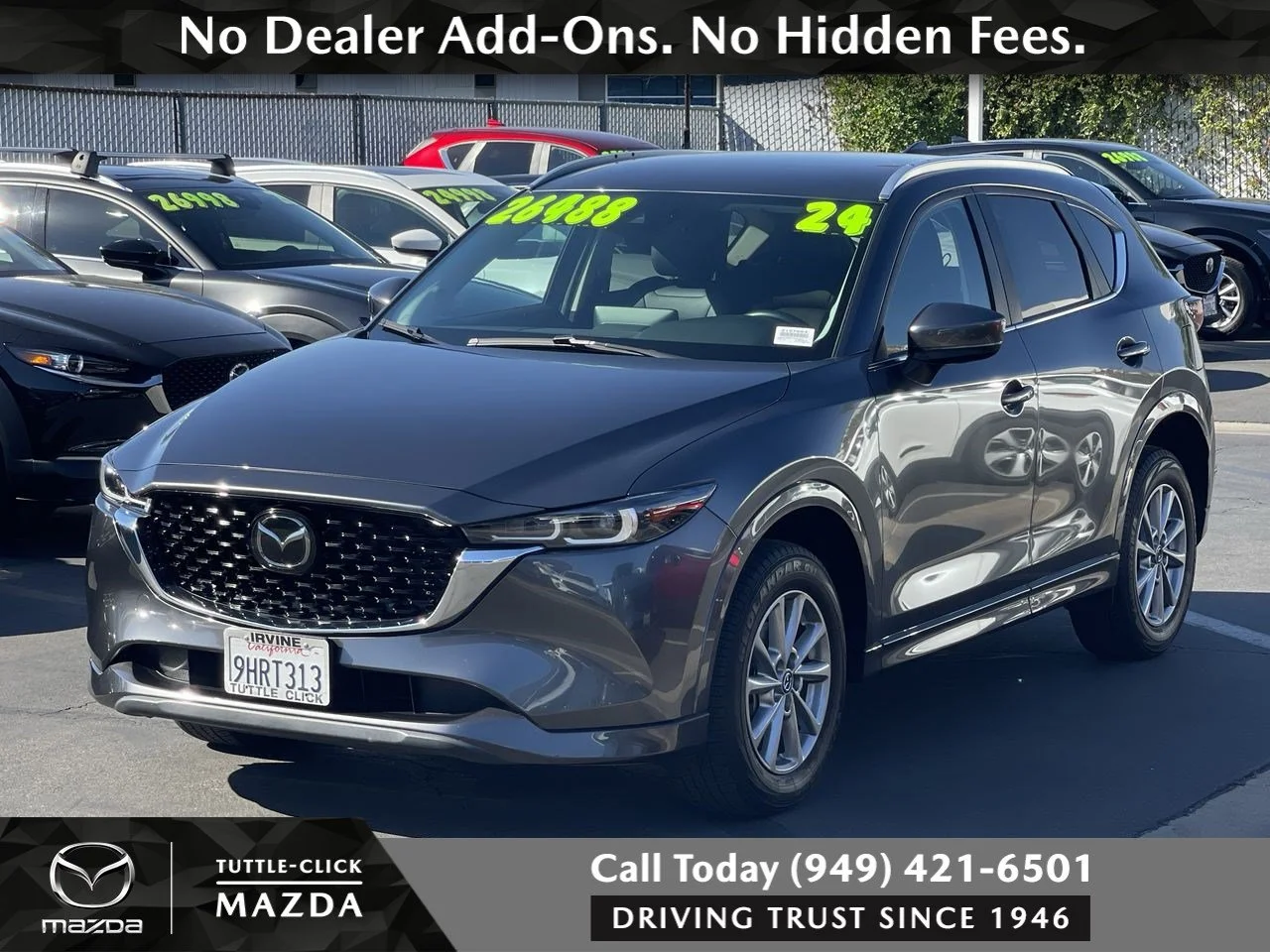 Used 2024 Machine Gray Metallic Mazda 2.5 S Select Package image 12