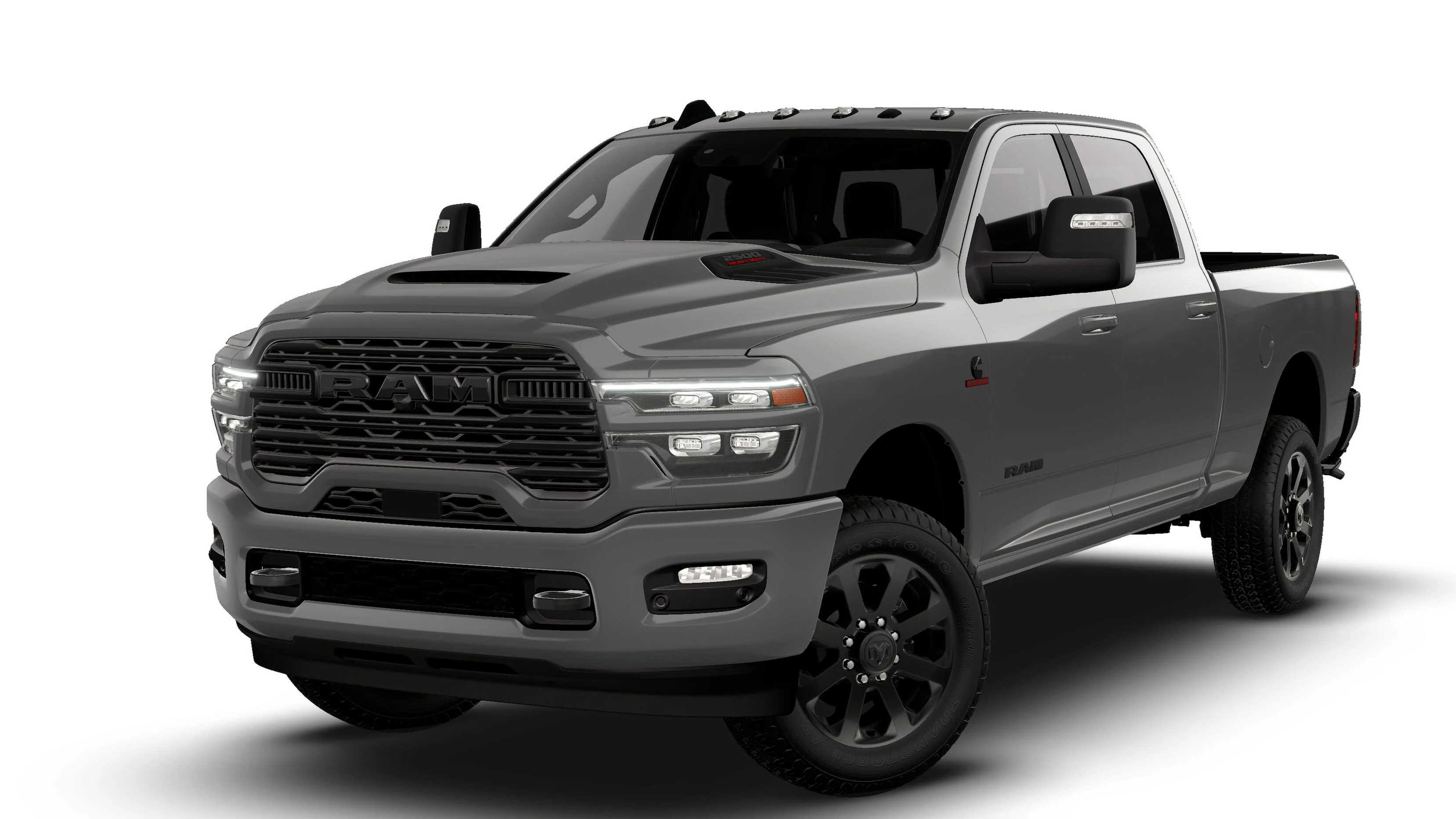 New 2026 Granite Crystal Metallic Clear-Coat Exterior Paint RAM LARAMIE image 13