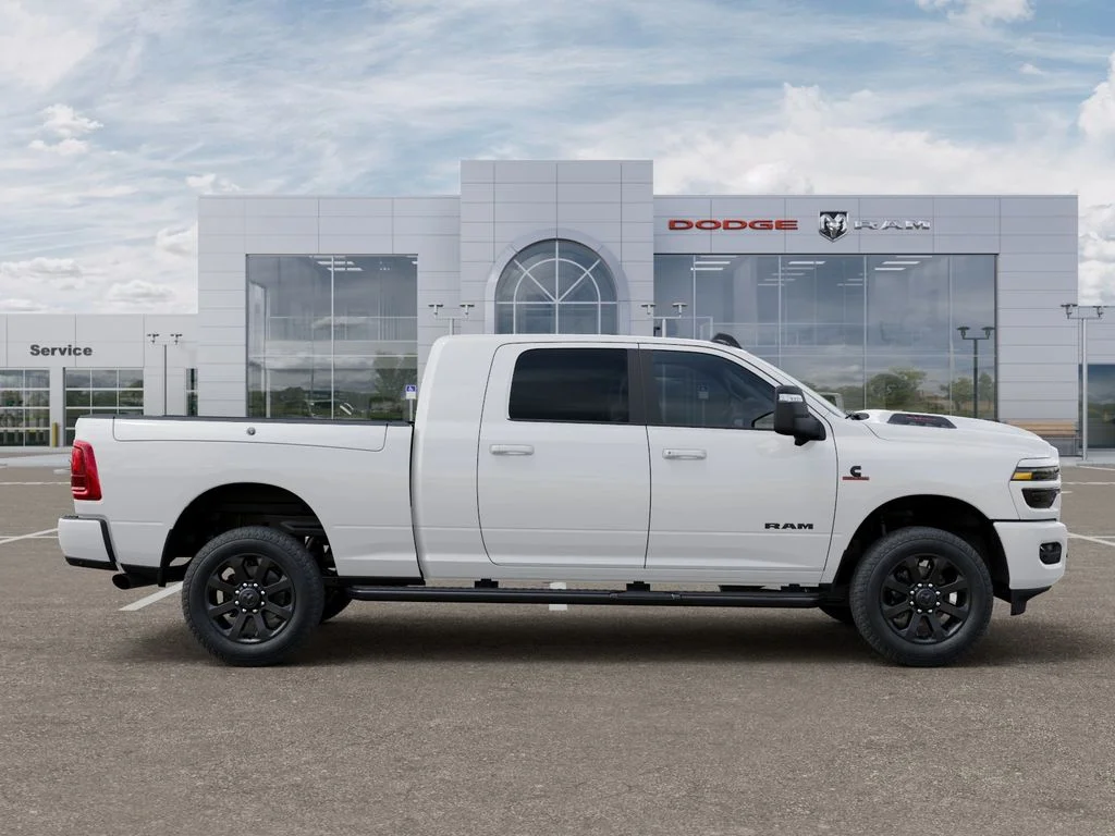 New 2026 Bright White Clear-Coat Exterior Paint RAM Laramie image 21