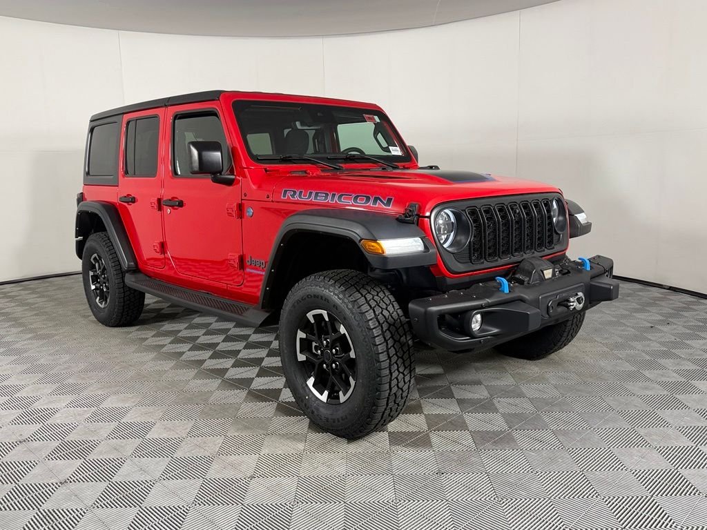 Certified Used 2024 Red Jeep Rubicon 4xe image 5
