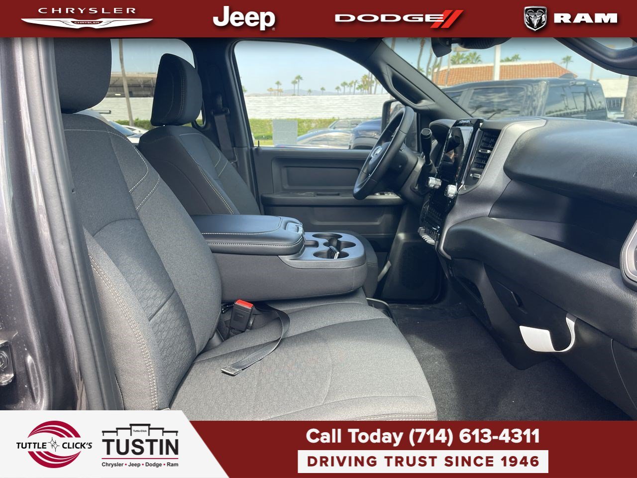 New 2026 Granite Crystal Metallic Clearcoat RAM Tradesman image 16