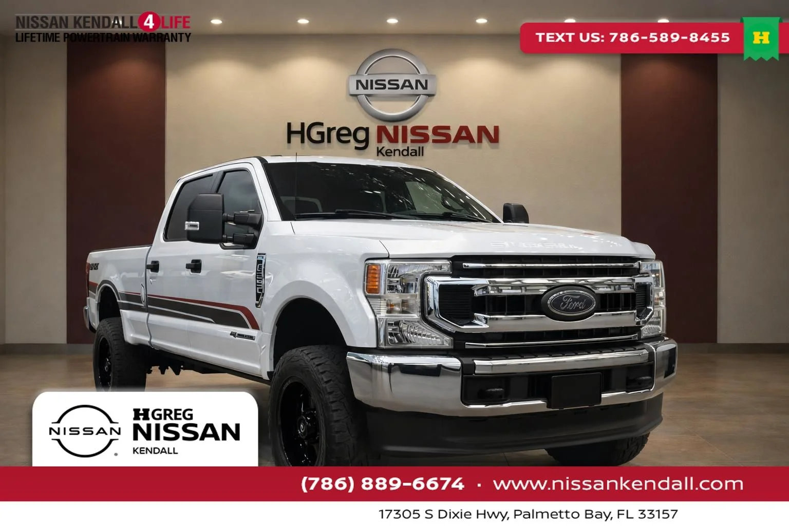 Used 2020 White Ford XLT image 1