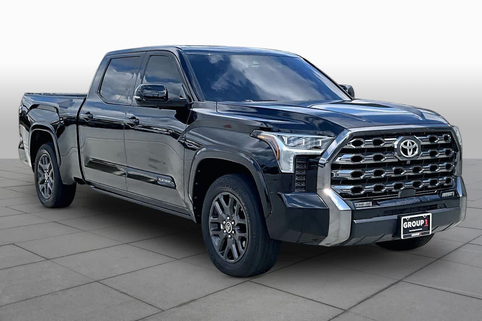 Used 2023 Midnight Black Metallic Toyota Platinum image 3