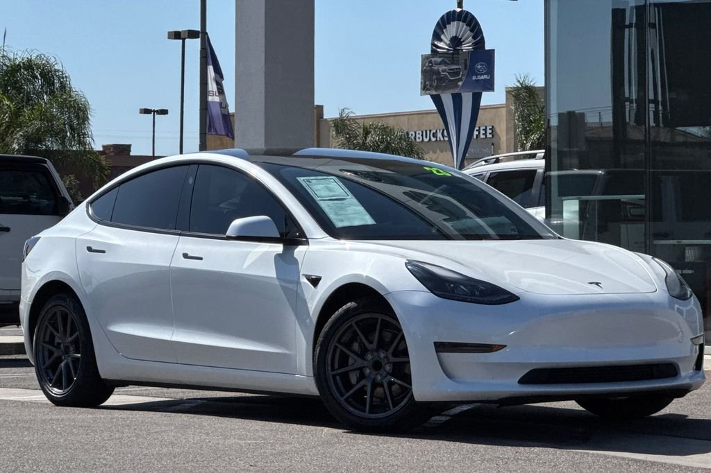 Used 2023 Tesla Model 3 Base with VIN 5YJ3E1EAXPF668535 for sale in Fullerton, CA