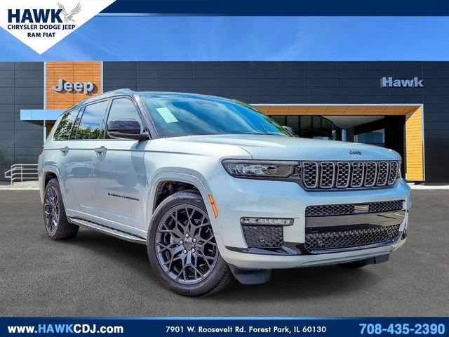 Certified Used 2024 Silver Jeep Summit image 1