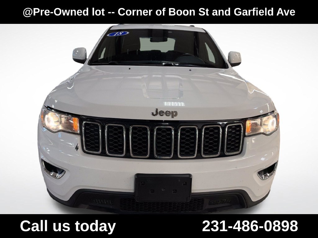 Used 2018 White Jeep Laredo E image 8