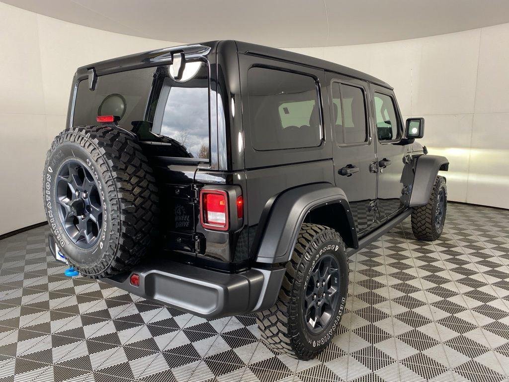 Used 2023 Black Clearcoat Jeep Base 4xe image 8