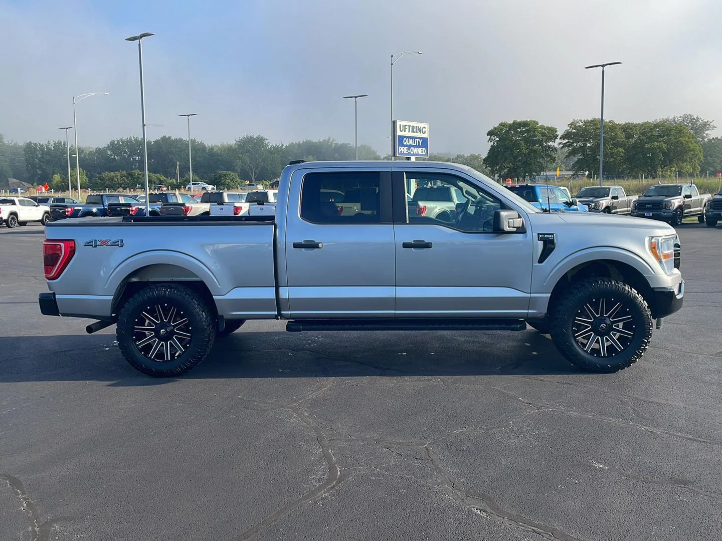 Used 2022 Iconic Silver Metallic Ford XLT image 6
