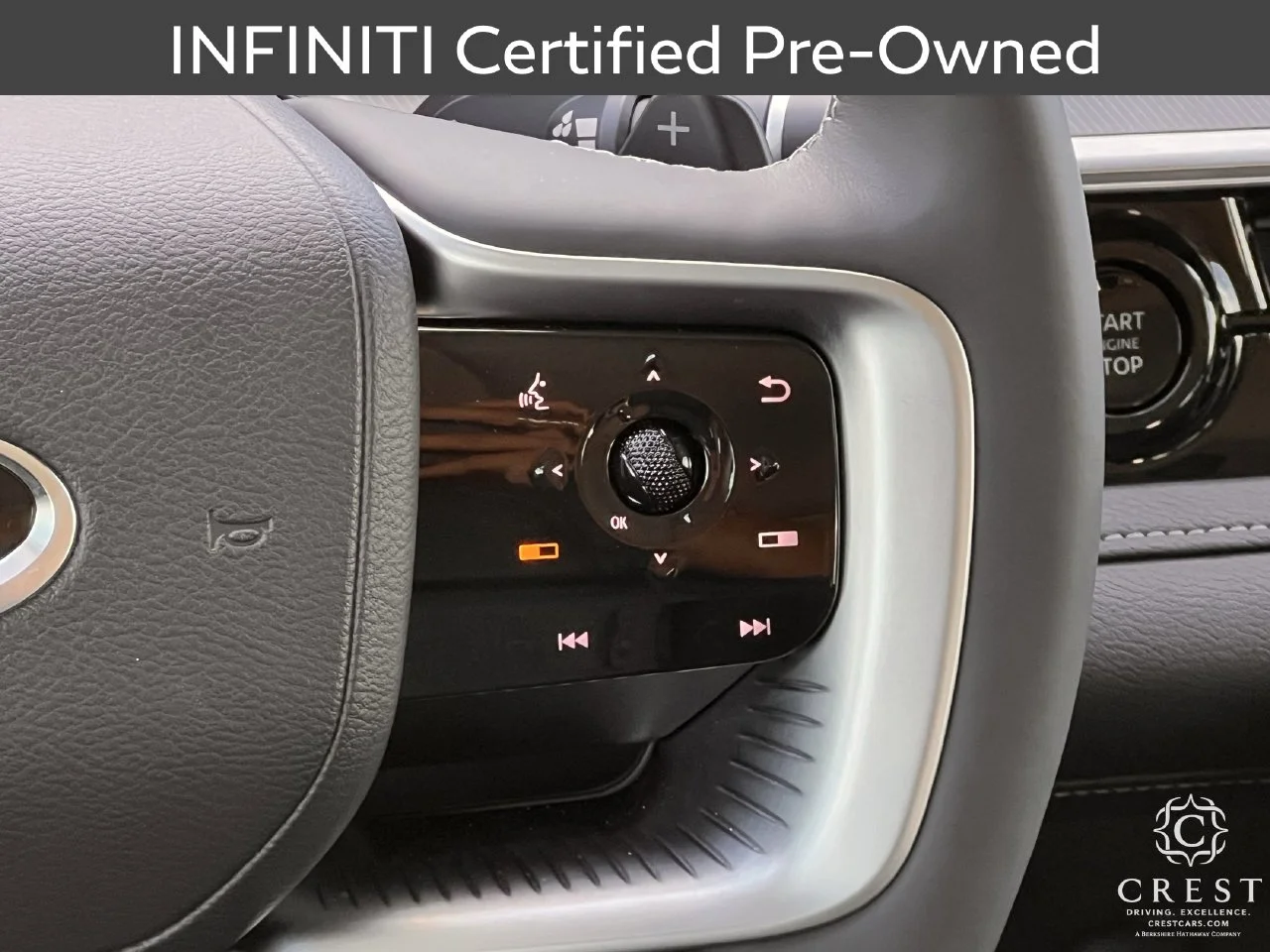 Certified Used 2026 Radiant White INFINITI LUXE image 16