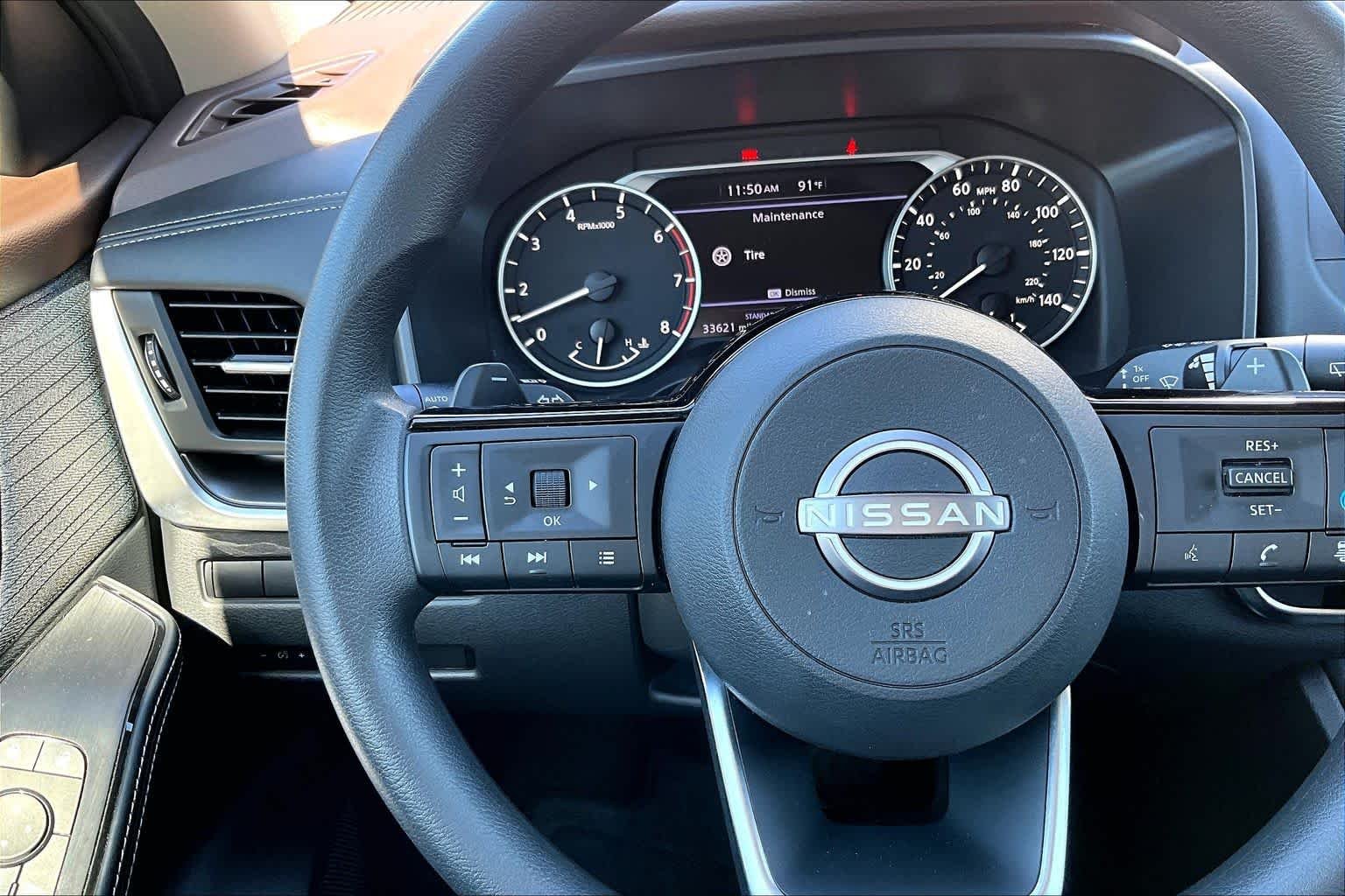 Used 2023 Brilliant Silver Metallic Nissan SV image 23