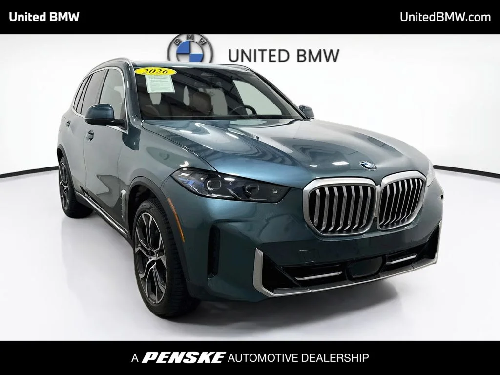Certified Used 2026 Blue Ridge Mountain Metallic BMW xDrive40i image 3