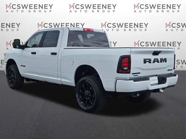 New 2026 Bright White Clear-Coat Exterior Paint RAM Big Horn image 3