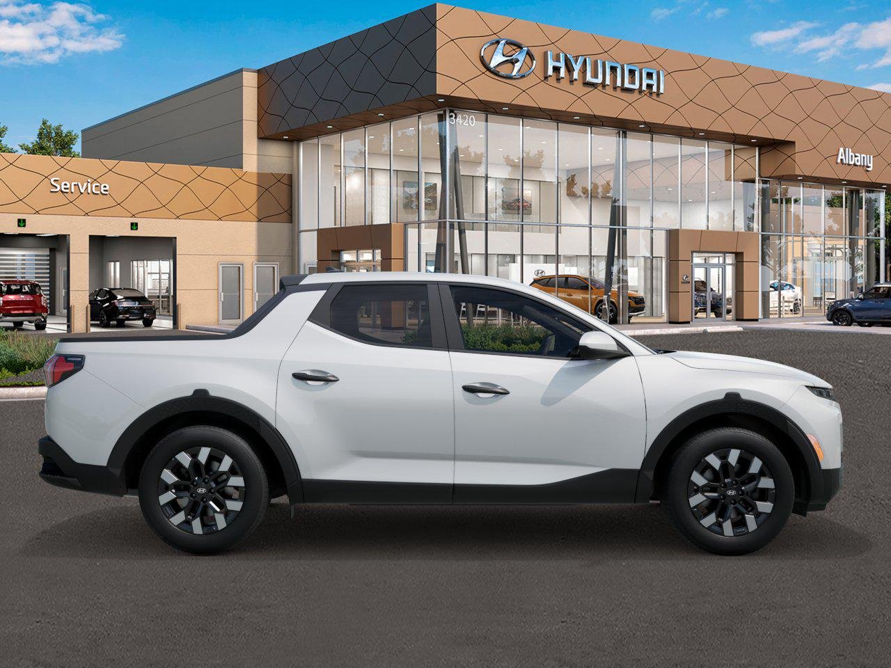 New 2027 White Hyundai SE AWD image 7