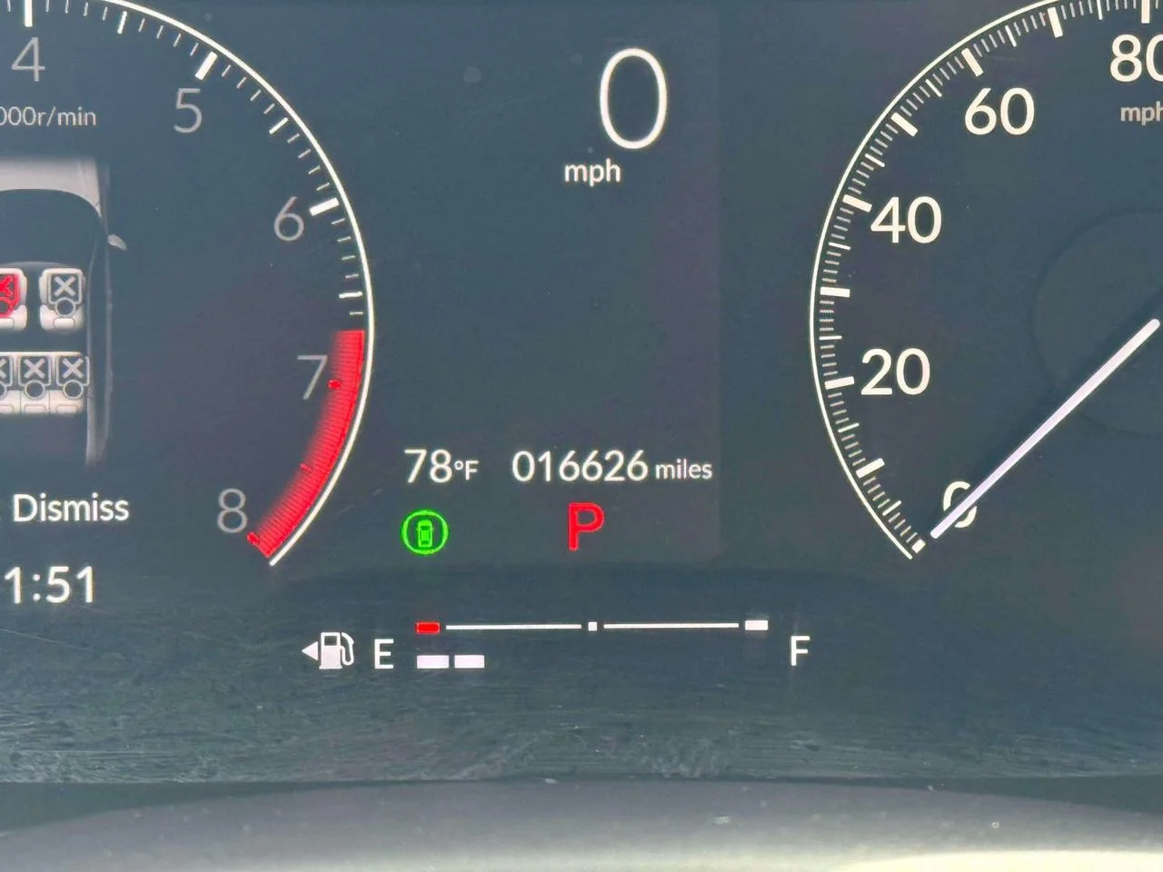 Used 2023 Lunar Silver Metallic Honda LX image 28