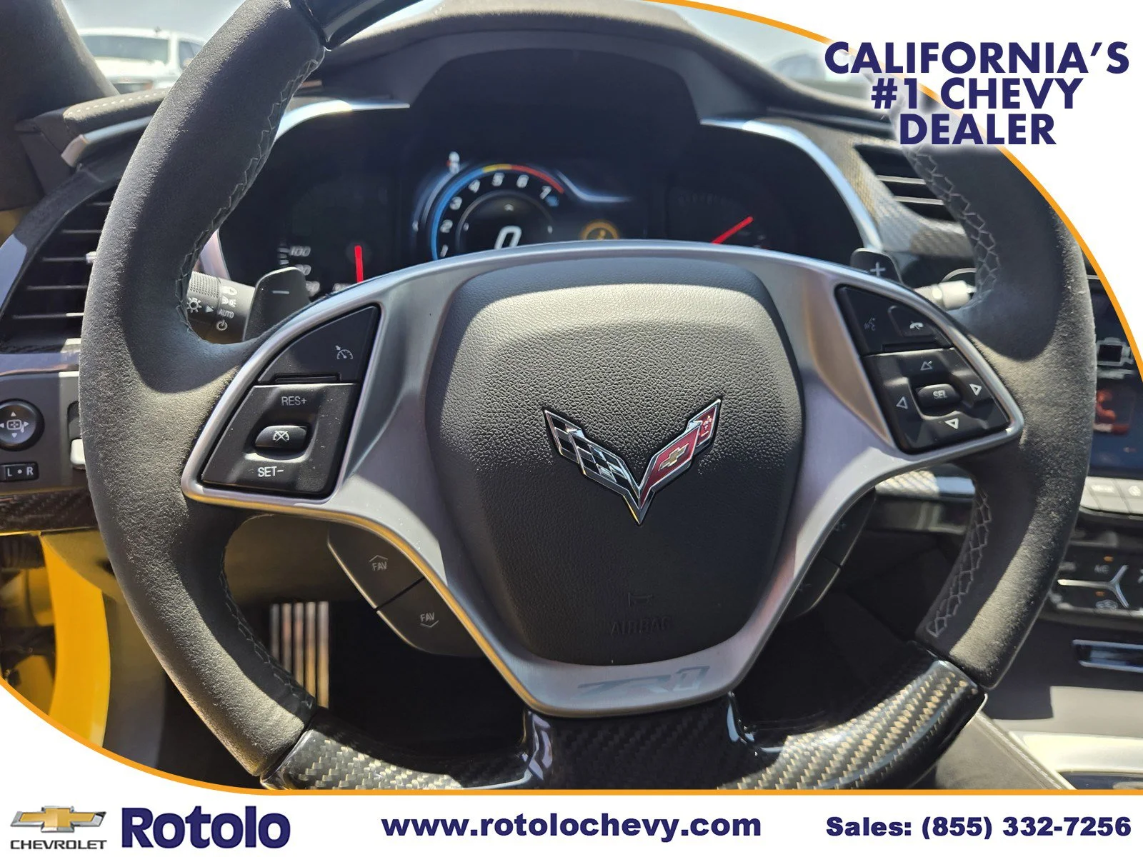 Used 2019 CORVETTE RACING YELLOW TINTCOAT Chevrolet ZR1 3ZR image 20