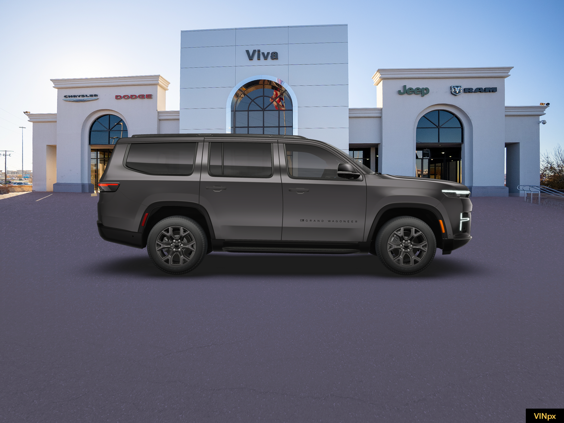 New 2026 Baltic-Gray Metallic Clear-Coat Exterior Paint Jeep Limited Altitude image 9