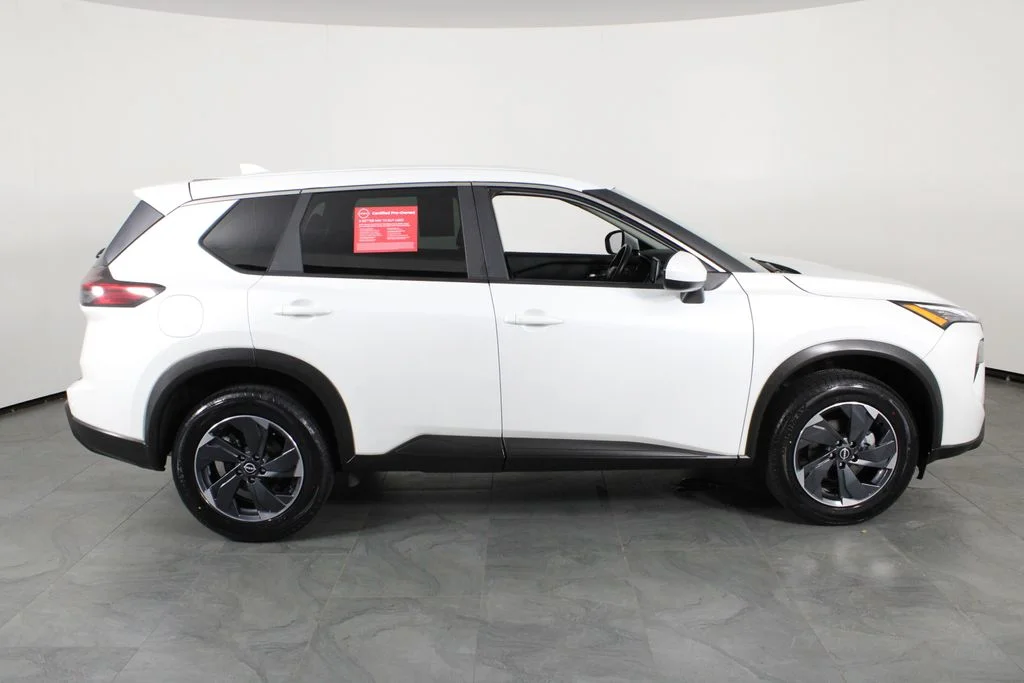 Certified Used 2025 White Nissan SV image 12