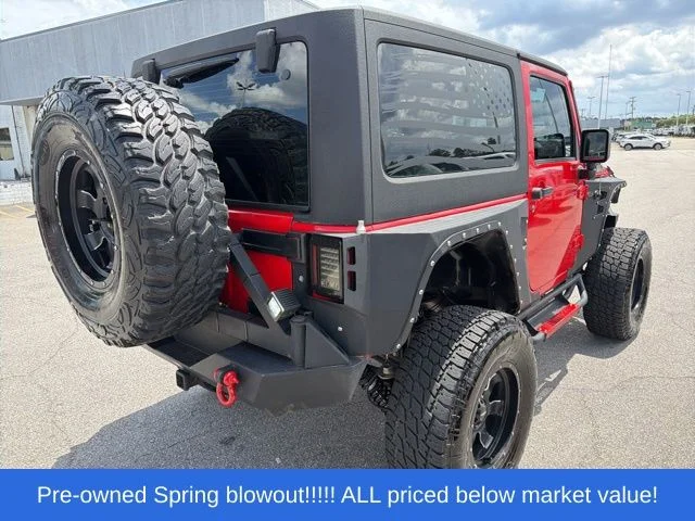 Used 2018 Red Jeep Rubicon Custom Build image 13