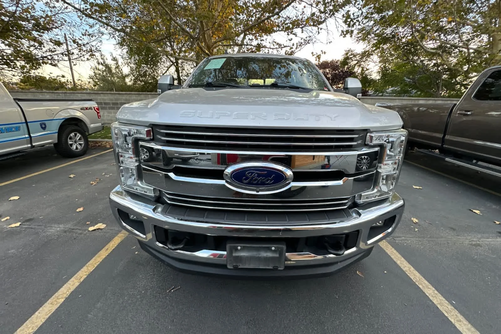 Used 2019 Ingot Silver Metallic Ford LARIAT image 2