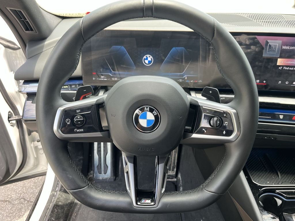 Certified Used 2024 White BMW 540i xDrive image 12