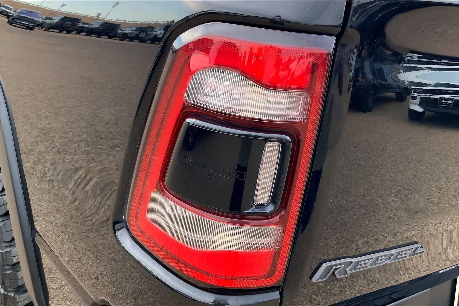 Used 2020 Diamond Black Crystal Pearlcoat Ram Rebel image 30