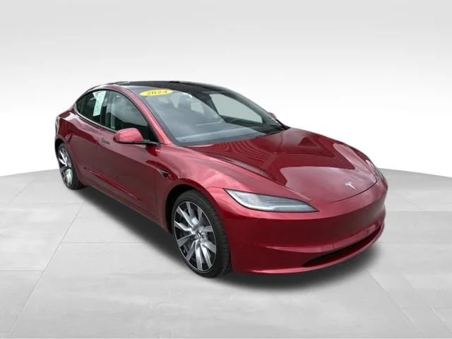 Used 2024 Red Tesla Base image 8