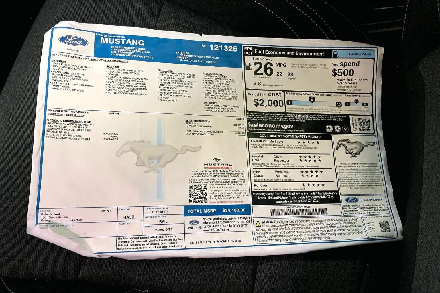 2025 Ford Mustang EcoBoost Fastback - Photo 21