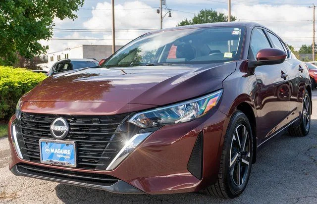 Used 2024 Red Nissan SV image 3
