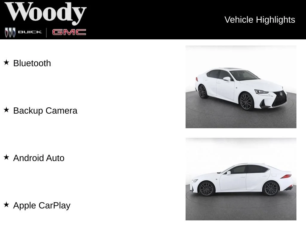 Used 2018 White Lexus IS 300 image 3