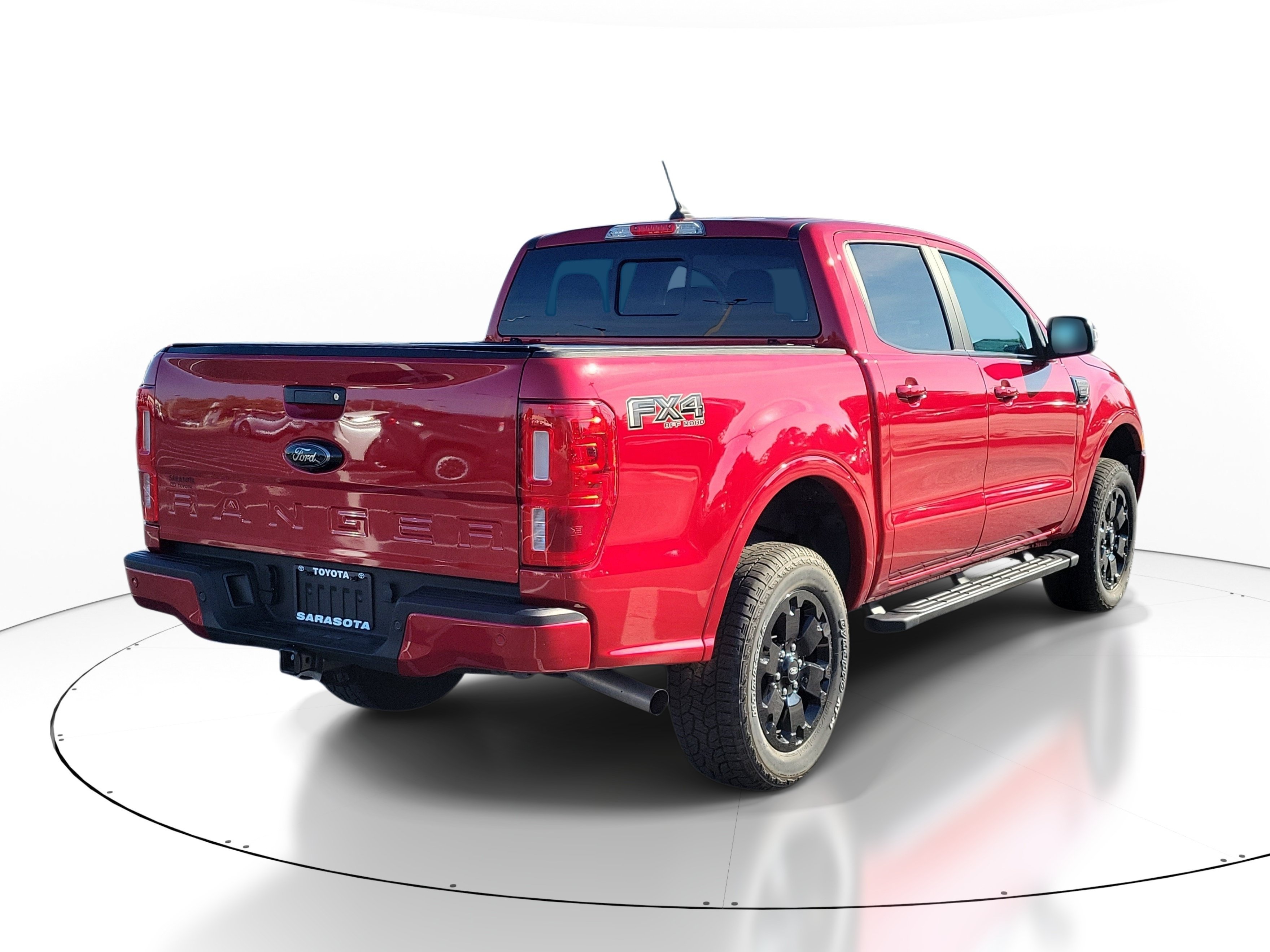 Used 2021 Red Metallic Ford Lariat image 5