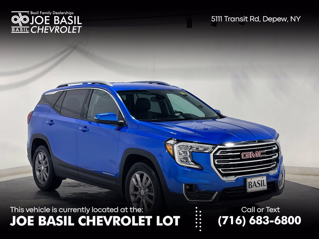 Used 2024 Blue GMC SLT image 1