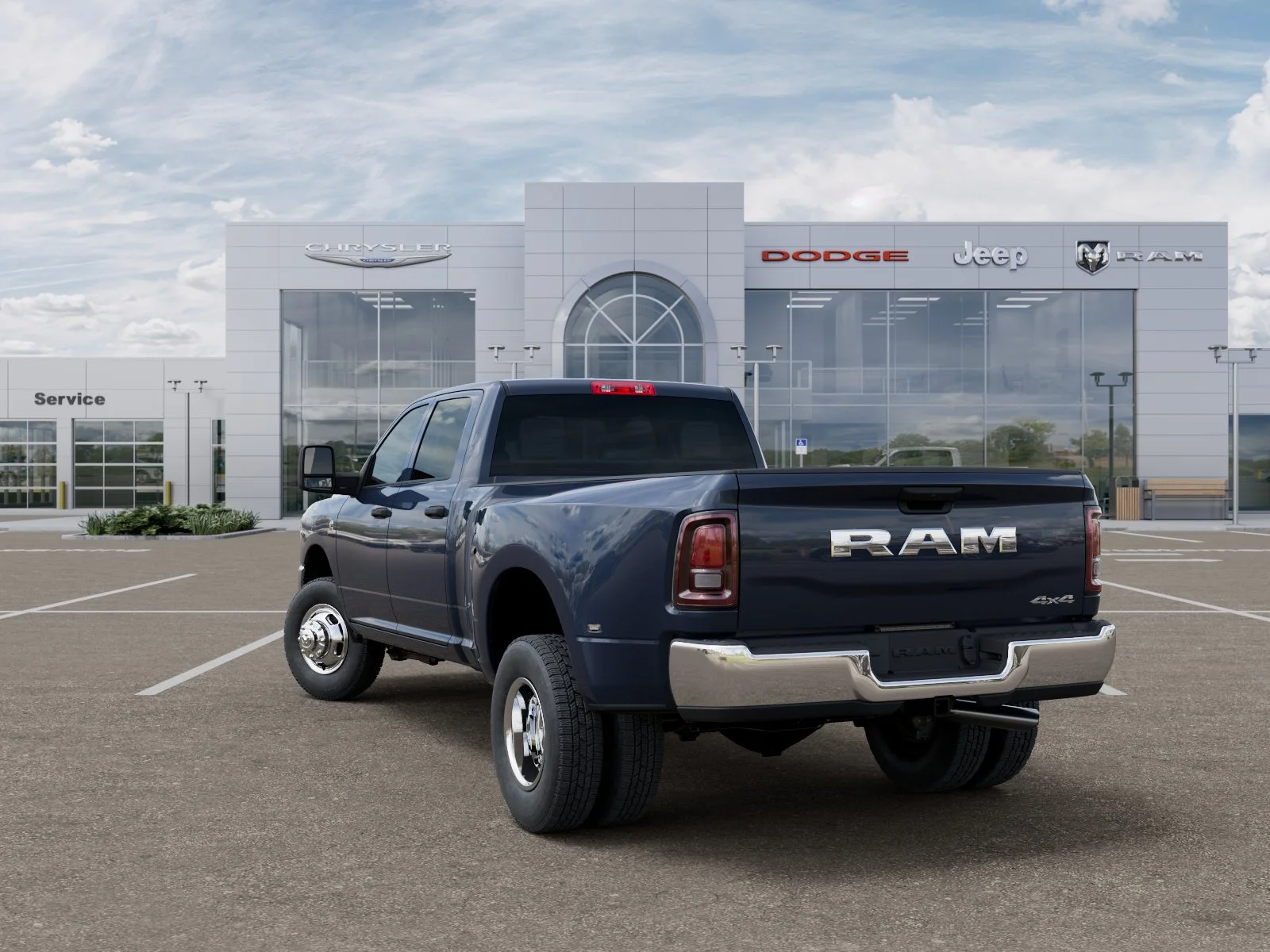 New 2026 Forged Blue Metallic Exterior Paint RAM Tradesman image 26