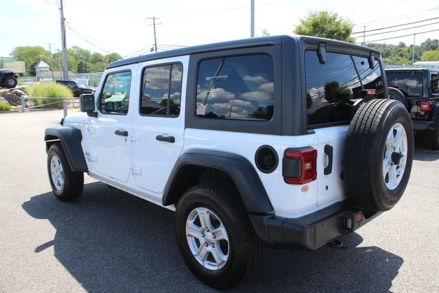 Used 2019 White Jeep Unlimited Sport S image 24