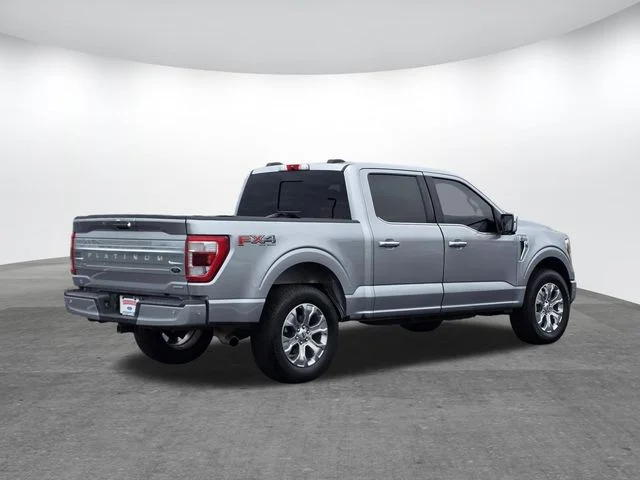Used 2021 Iconic Silver Metallic Ford Platinum image 4