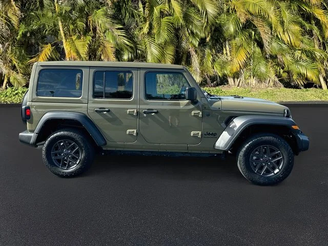 Certified Used 2025 Green Jeep Sport S image 4