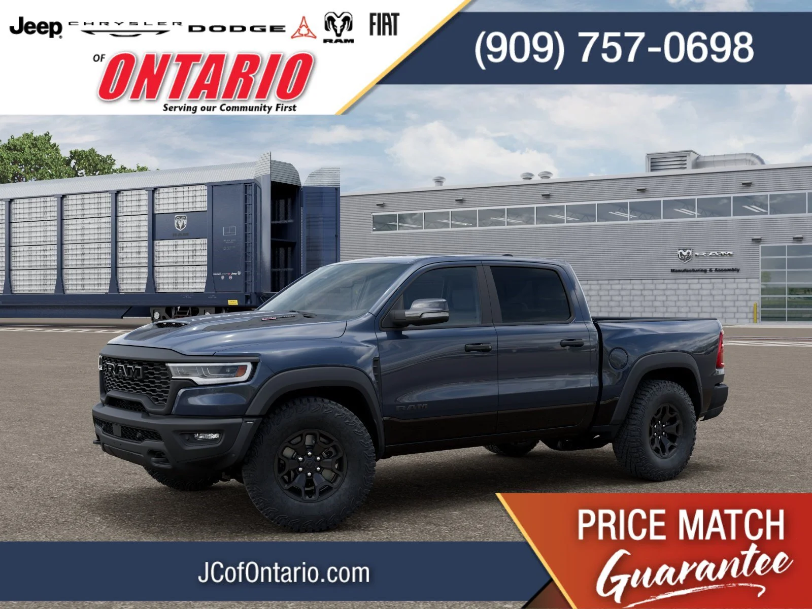 New 2026 Forged Blue Metallic Exterior Paint RAM RHO image 1