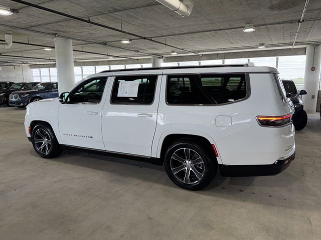 Used 2023 Bright White Clearcoat Jeep Base image 5