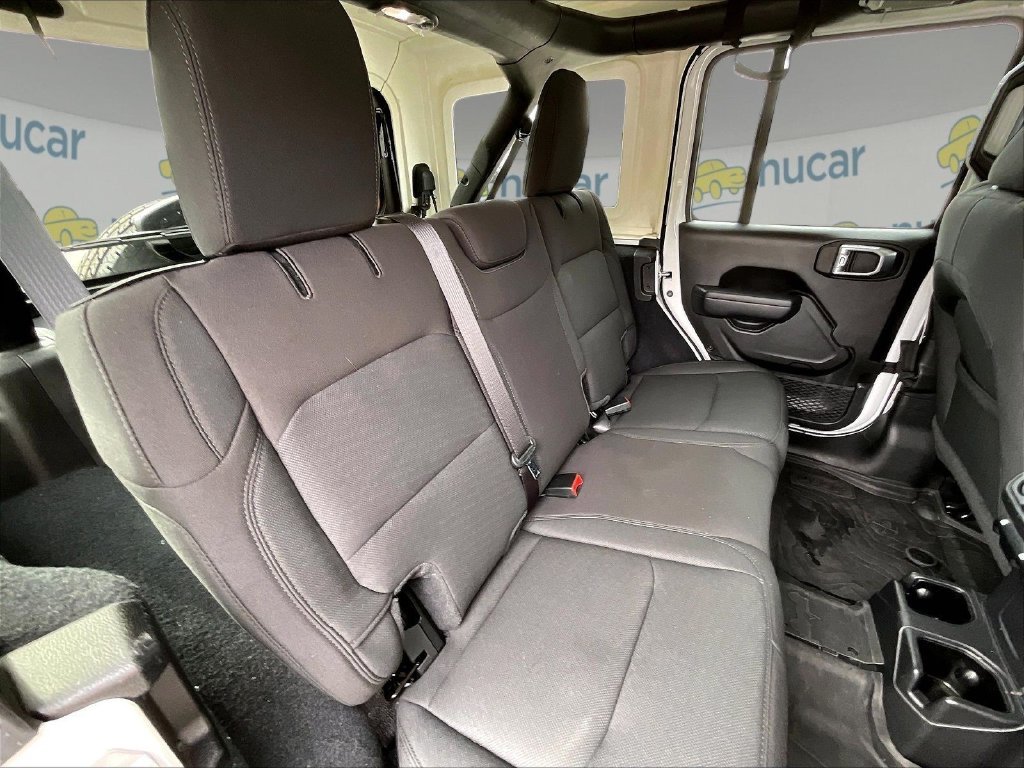 Used 2022 Bright White Clearcoat Jeep Unlimited Sport S image 15