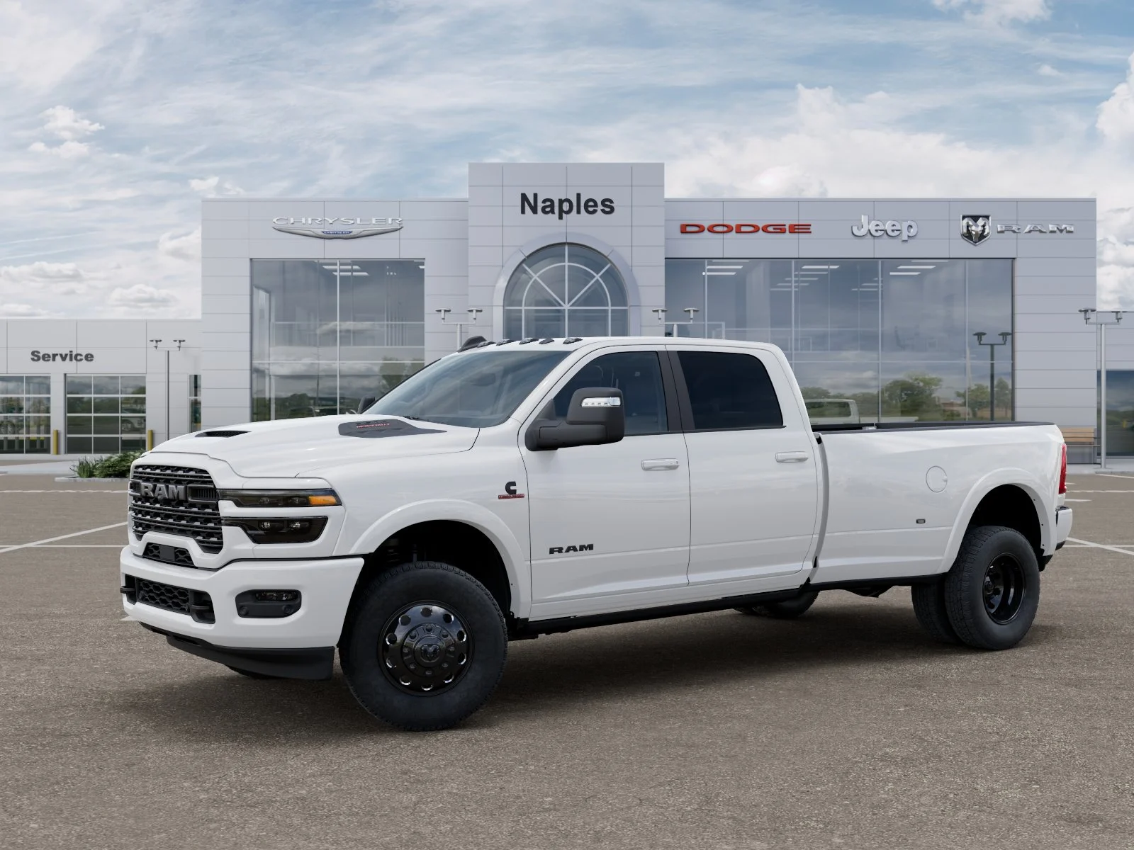 New 2026 Bright White Clearcoat RAM Limited image 28